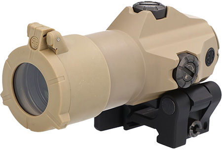 [798681588114] Sig Sauer Electro-Optics SOJ41002 Juliet4 Magnifier Flat Dark Earth 4x 24mm