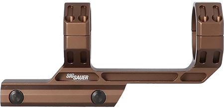 [798681676927] Sig Sauer Electro-Optics SOA20017 Alpha MSR Scope Mount/Ring Combo Coyote Brown Aluminum 34mm Tube