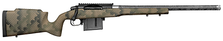[843068146330] Proof Research 146330 Elevation MTR 2.0 22 Creedmoor 20" Carbon Fiber Wrapped Match Grade Threaded Barrel, Black Cerakote Picatinny Rail Steel Receiver, Fixed Proof Tactical Black Granite Fiber Stock