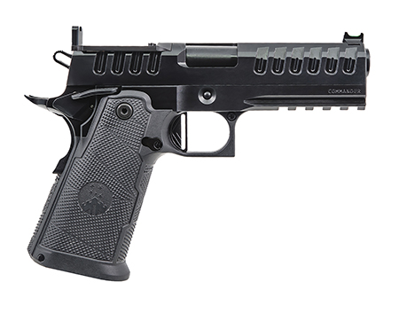 [810085128359] Watchtower Firearms APACHE9MMCMNDRBLK Apache  Commander Frame 9mm Luger 15+1 4.25" Threaded Barrel Steel Slide Black PVD