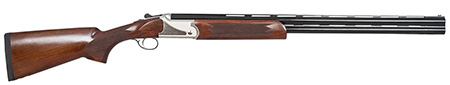 [713780987309] TriStar 98730 Upland Hunter Silver II 12 Gauge 3" 2rd 28" Over/Under Vent Rib Barrel, Fixed Walnut  Stock
