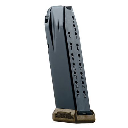 [787450927940] Century Arms MA2373D  Base Plate 17rd 9mm Fits MC9L/MC9LS Black/FDE
