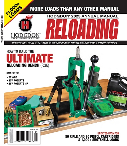 [074470312987] Hodgdon AM25 Reloading Manual 2025