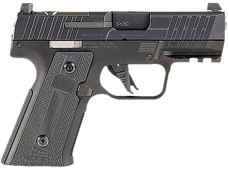 [818004025307] IWI US M9SLIM13CE MASADA Slim Commander Elite Compact Frame 9mm Luger 13+1 3.40" Black Button-Rifled Barrel, Black Optic Ready/Serrated Steel Slide, Black Aluminum Frame w/Picatinny Rail, Polymer Grip