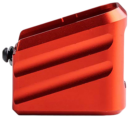 [046139039573] Cross Armory CRG+0MEG17RD Magazine Extension  Fits Glock 17/22/31 Gen 1-5 Red Aluminum