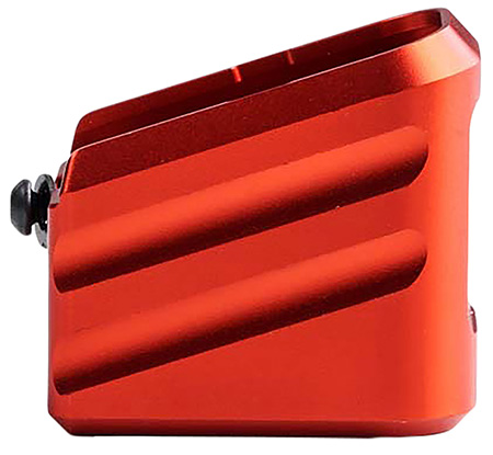 [046139039634] Cross Armory CRG+0MEG19RD Magazine Extension  Fits Glock 19/23/32 Gen 1-5 Red Aluminum