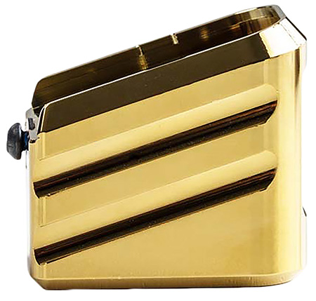 [046139039641] Cross Armory CRG+0MEG19GD Magazine Extension  Fits Glock 19/23/32 Gen 1-5 Gold Aluminum