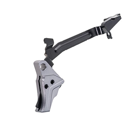 [612789316304] Tyrant CNC TDGTRIG34GREYBLACKBAR I.T.T.S Trigger/Bar Grey/Black Fits Glock Gen3-4