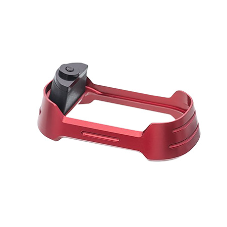 [7426848614347] Tyrant CNC TDG48MWRED  Magwell Fits Glock 43x/48 Red Aluminum