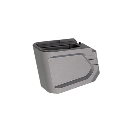 [7426848612350] Tyrant CNC TDG19MAGEXG  Magazine Extension Fits Glock 19/23/26 5rd Aluminum