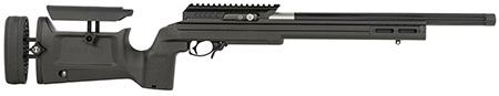 [879971001312] Tactical Solutions AHD2MBXKBLK X-Ring VR Gen2 22 LR 16.50" Matte Black Fluted Threaded Barrel, Matte Black Aluminum Receiver w/Picatinny Rail, Black Stock
