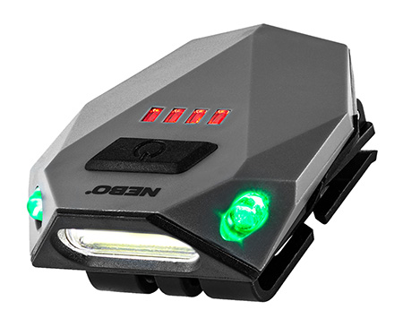 [645397938668] NEBO NEBHLP1009 Einstein  Black 100 Lumens