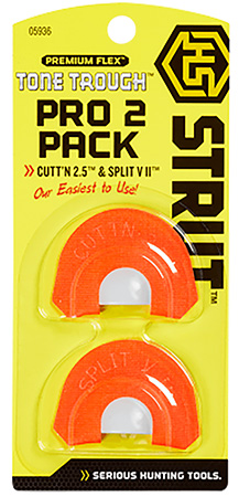 [021291059362] Hunters Specialties HSSTR05936 Tone Through Pro 2 Turkey Sounds Orange 2 Pack