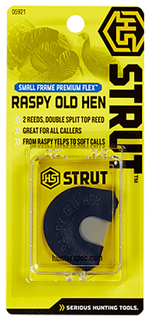 [021291059218] Hunters Specialties HSSTR05921 Raspy Old Hen  Turkey Sounds