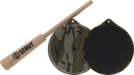 [888151059388] Hunters Specialties HSBBSPC Camo Cutt'R Pot Call Friction Call Attracts Turkey Species Mossy Oak Bottomland Slate