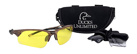 [674326396156] Radians DUINTLENS3BX Ducks Unlimited Interchangeable Lens Kit Clear/Smoke/Amber Lens Translucent Frosted Frame