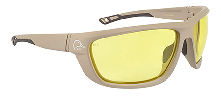[674326396224] Radians DUFF13040C   Amber Lens Tan Frame