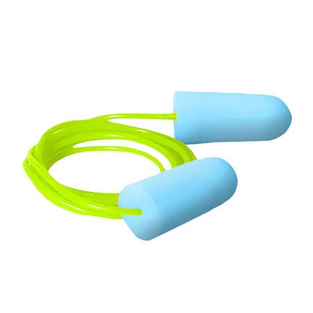 [674326368009] Radians FP75BBP3 Prohibitor Earplugs Foam In The Ear Lime Green/Light Blue