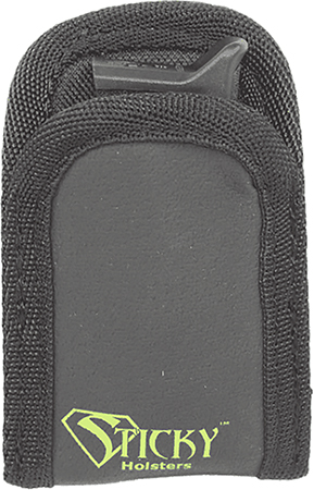 [859640007012] Sticky Holsters MMS  Mini Mag Sleeve IWB Black Mini Ambidextrous