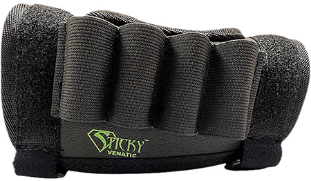 [859640007678] Sticky Holsters SPRS SPR Ammo Holder Black 12 Gauge Capacity 4 Shotshells