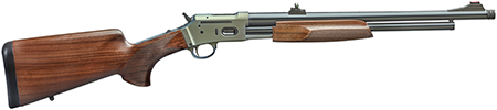 [8029874034159] Davide Pedersoli 010S934044 Jackal 44 44 Mag 6+1 19" Silver Cerakote Threaded Barrel  &  Receiver w/Picatinny Rail, Walnut Fixed Stock