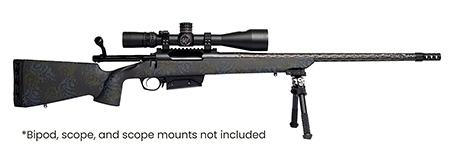 [850044680665] Horizon Firearms RF019C232216C20 Vandal Carbon II 300 PRC 22" Black Fluted Barrel, Black Drilled  &  Tapped Receiver, Black Iota EKO X Carbon Fiber Stock