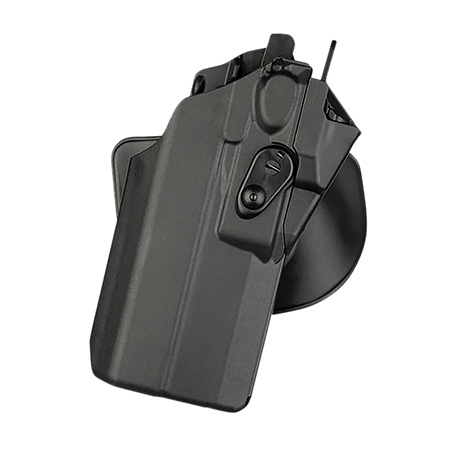 [781602201896] Safariland 7378RDS75227411 7378-7TS-ALS  Black SafariSeven Fits Sig P320RX Carry Compatible w/ TLR 7 Light Belt Loop/Paddle Mount Right Hand