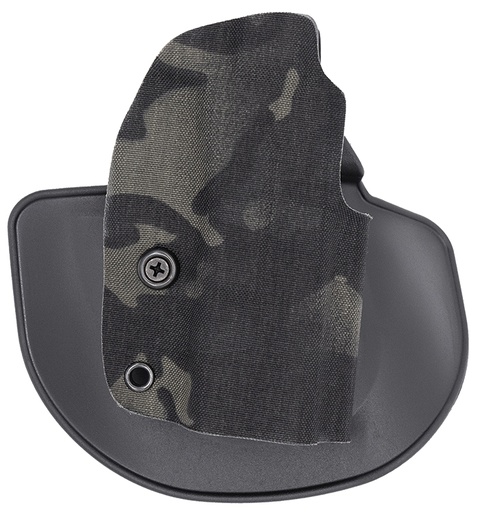 [781602270502] Safariland GRAVITY0835A0C1711 Gravity  OWB Black Multi-Cam Cordura Compatible w/ Glock 19/17 Paddle Right Hand