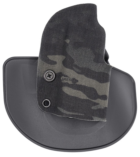 [781602271264] Safariland GRAVITY0665A0C1711 Gravity  OWB Black Multi-Cam Cordura Fits P365 Fuse Paddle Right Hand