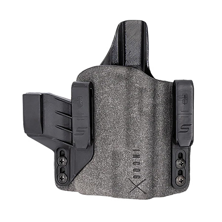 [781602260381] Safariland INCOG0222A0CX261 Incog X  IWB Gray Cordura Fits S&W M & P M2.0, Belt Clip Mount, Right Hand