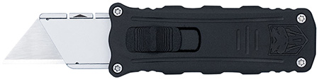 [753389271515] CobraTec Knives CTOTFUKSBBLK Utility  OTF Aluminum Blade, 3.38" Black Anodized Aluminum Handle