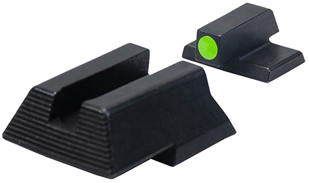 [642230263062] HK 51000932 Night Sight Set  Iron Sight Green Tritium Black Frame Fits HK VP9/VP40/P30/HK45