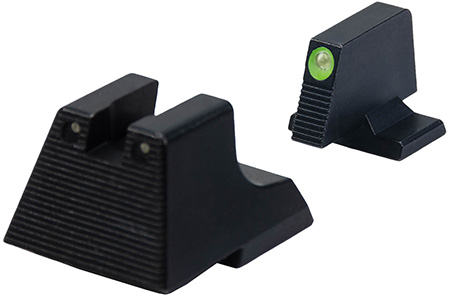 [642230263093] HK 51000935   Green Tritium Black Frame Fits HK VP/HK45/P30