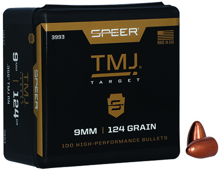 [076683039934] Speer 3993 TMJ  9mm 124gr Total Metal Jacket 100 Per Box/5 Case