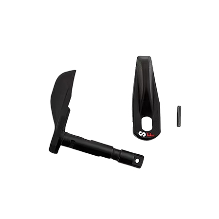 [642230261709] HK 50219621 Safety Lever Kit 9mm Luger/40 S&W/357 Sig/45 ACP H & K USP Compact, Black Alloy Ambidextrous