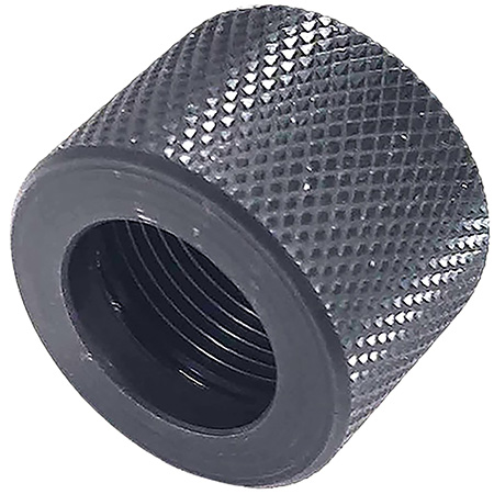 [642230258174] HK 50970172 H & K Thread Cap 45 ACP Fits H & K 45/USP45C Tactical/USP45, Black Steel
