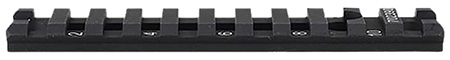 [642230244436] HK 702390 Picatinny Rail  Black Aluminum SL8/USC