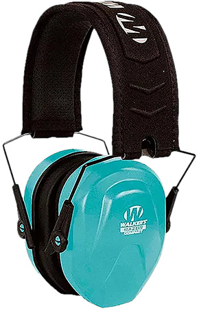 [888151097120] Walker's GWPCRSEMTL Razor Compact Electronic Muff 23 dB Over the Head Teal