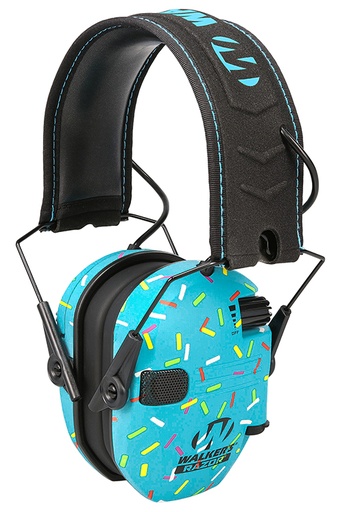 [888151098622] Walker's GWPFKDMSPRNKBL Passive  23dB Over the Head Blue Sprinkles Youth