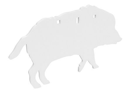 [888151083086] Birchwood Casey BC-47709 Centerfire Silhouette Boar 3/8" AR500 Steel Target