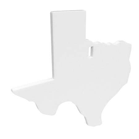 [888151083918] Birchwood Casey BC-47721 Centerfire Silhouette Texas 3/8" AR500 Steel Target