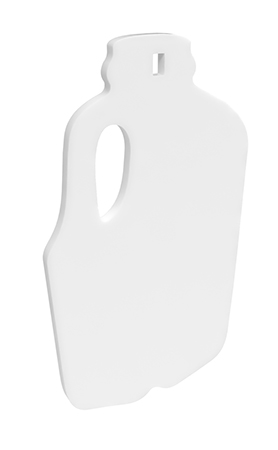 [888151082980] Birchwood Casey BC-47712 Centerfire Silhouette Milk Jug 3/8" AR500 Steel Target