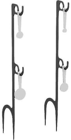 [888151081952] Birchwood Casey BC-41580   Silver Steel Gong 0.25" Thick Hanging