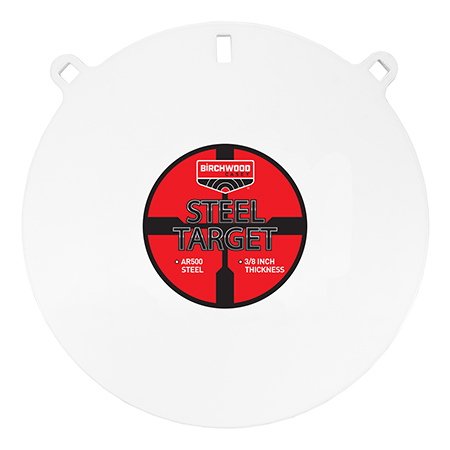 [888151041857] Birchwood Casey BC-RND15-38 Centerfire Target 3/8" AR500 Steel "15 Round Gong