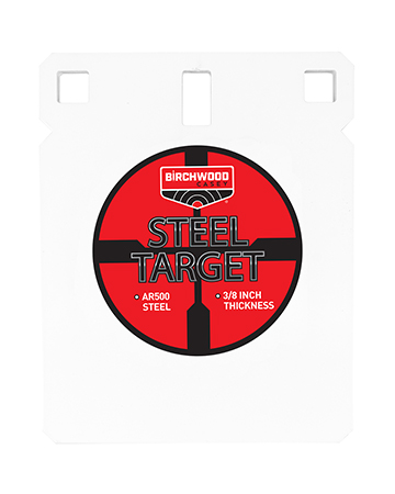 [888151041550] Birchwood Casey BC-SQR8-38 Centerfire Target 3/8" AR500 Steel 8" Square Gong