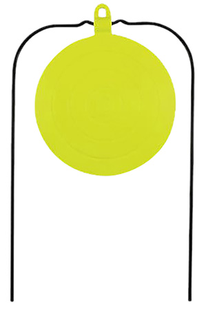 [029057480252] Birchwood Casey BC-48025 Ground Strike Handing Plate Target Kit Yellow Steel Hanging Includes Shoot NC Target