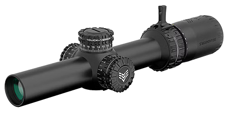 [889157002057] Swampfox Optics ARH16241-GB Arrowhead  Black 1-6x24mm 30mm Tube Guerrilla Dot BDC Green Reticle