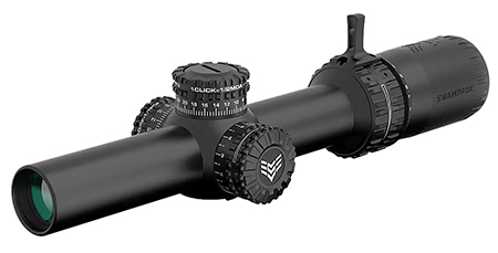 [889157001159] Swampfox Optics ARH11024-M Arrowhead  Black 1-10x24mm 30mm Tube Guerrilla Dot MOA Red Reticle