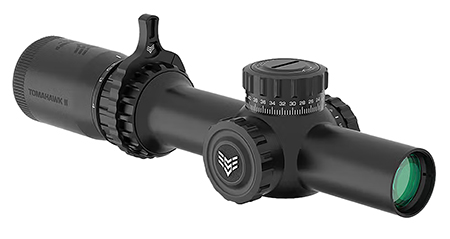 [889157002828] Swampfox Optics THK16241GB Tomahawk II  Black 1-6x24mm 30mm Tube BDC Green Reticle
