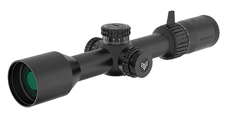 [889157001067] Swampfox Optics KTK21244-4M Kentucky  Black 2-12x44mm 30mm Tube Sharpshooter MOA Reticle